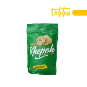 keropok segera ziplock black pepper (150g)
